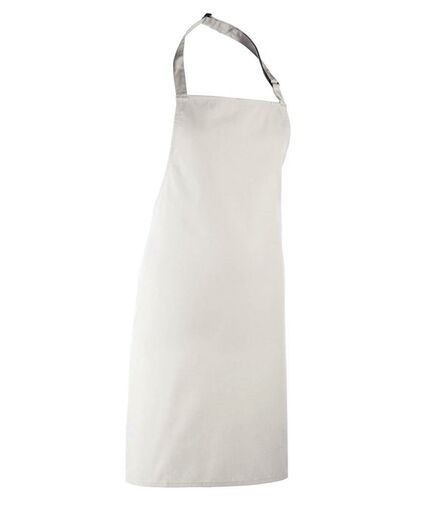 'Colours' Bib Apron, White, ONE, Premier