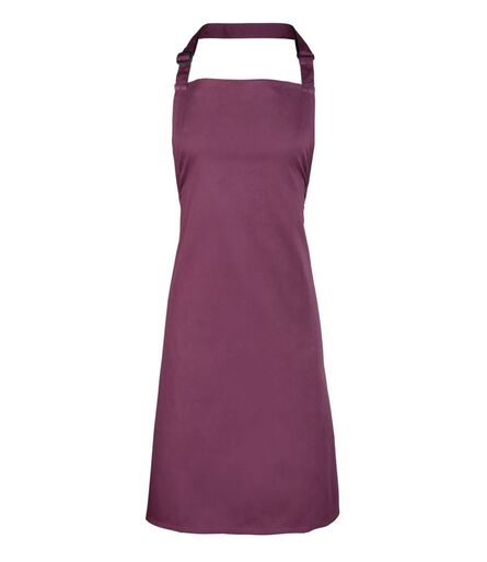 'Colours' Bib Apron, Aubergine, ONE, Premier