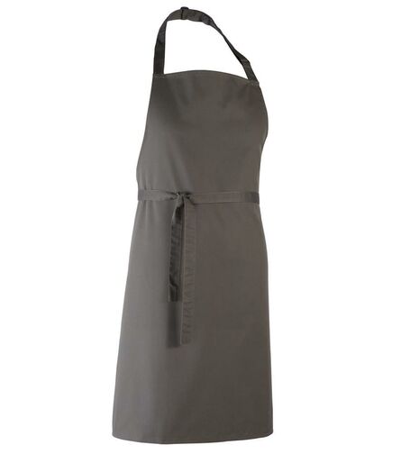 'Colours' Bib Apron, Dark Grey, ONE, Premier
