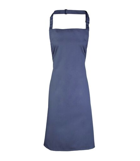 'Colours' Bib Apron, Marine Blue, ONE, Premier