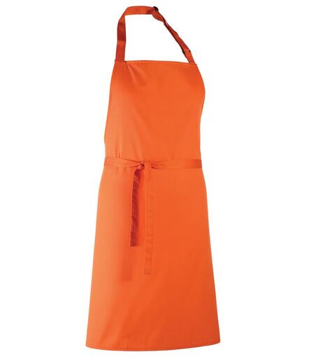 'Colours' Bib Apron, Orange, ONE, Premier