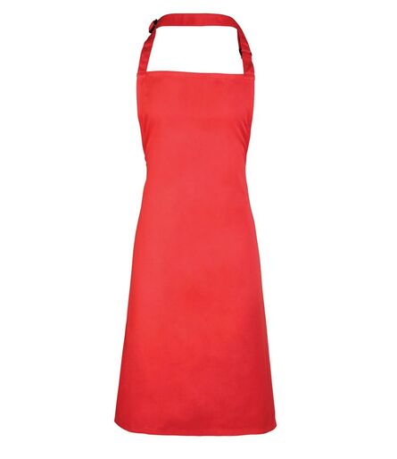 'Colours' Bib Apron, Strawberry Red, ONE, Premier