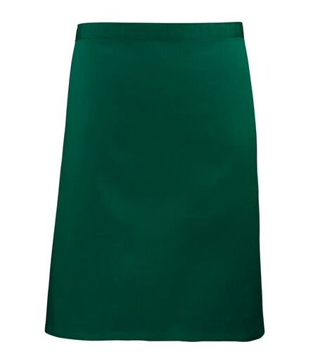 'Colours' Mid Length Apron, Bottle Green, ONE, Premier