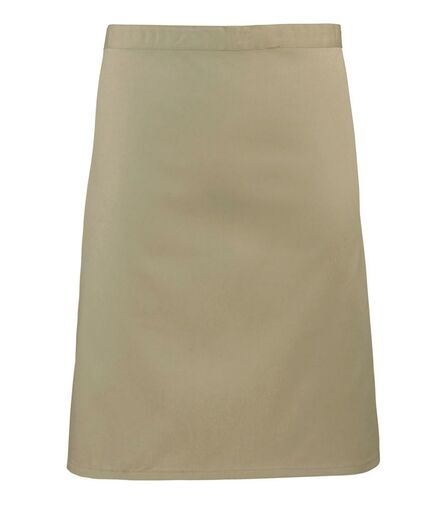 'Colours' Mid Length Apron, Khaki, ONE, Premier
