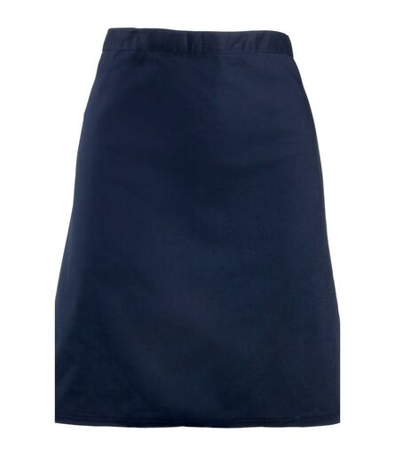 'Colours' Mid Length Apron, Navy, ONE, Premier