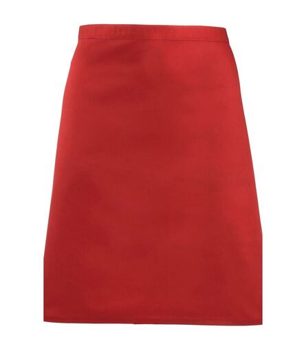 'Colours' Mid Length Apron, Red, ONE, Premier