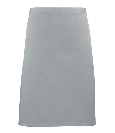'Colours' Mid Length Apron, Silver, ONE, Premier