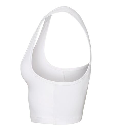 AWDis Ladies Cool Sports Crop Top, Arctic White, L, Just Cool
