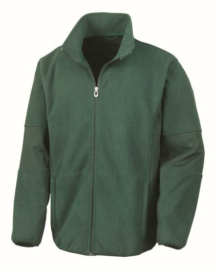 Osaka Combed Pile Soft Shell Jacket, Forest Green, 3XL, Result