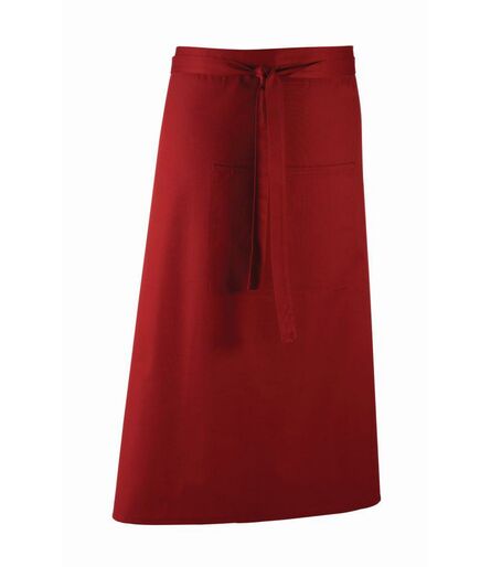 'Colours' Bar Apron, Burgundy, ONE, Premier