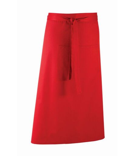 'Colours' Bar Apron, Red, ONE, Premier
