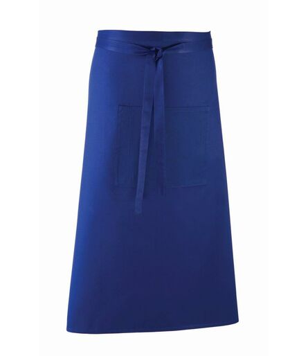 'Colours' Bar Apron, Royal Blue, ONE, Premier