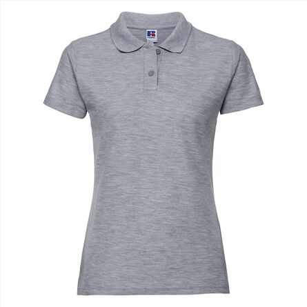 RUS Ladies Classic Polycot. Polo, Light Oxford, XS