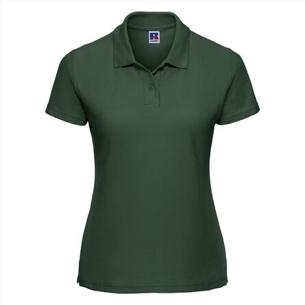 RUS Ladies Classic Polycot. Polo, Bottle Green, XS