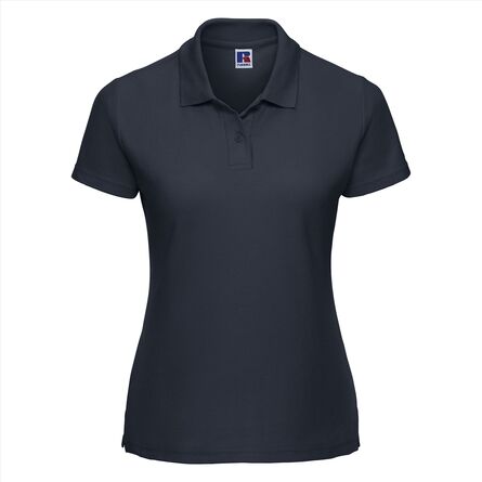 RUS Ladies Classic Polycot. Polo, French Navy, XS