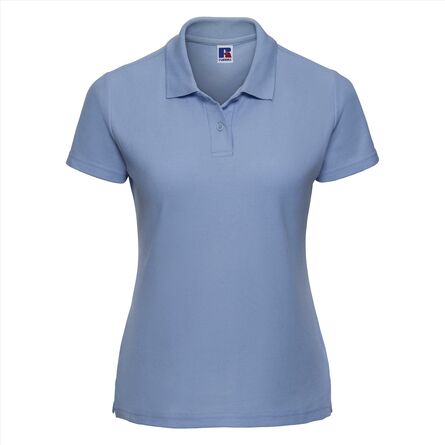 RUS Ladies Classic Polycot. Polo, Sky, XS
