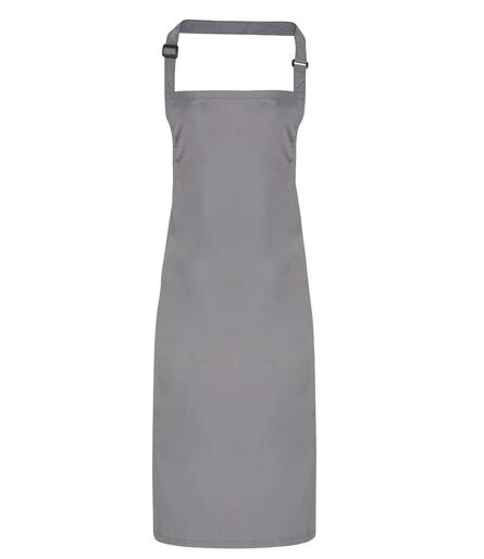 Waterproof Bib Apron, Dark Grey, ONE, Premier