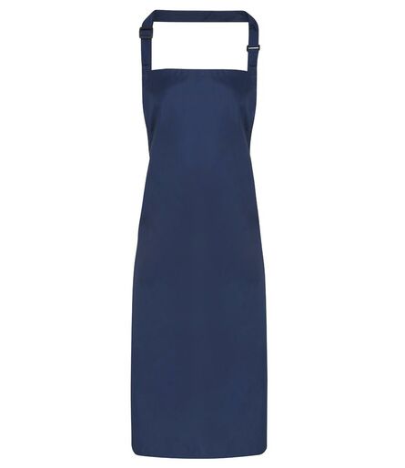 Waterproof Bib Apron, Navy, ONE, Premier