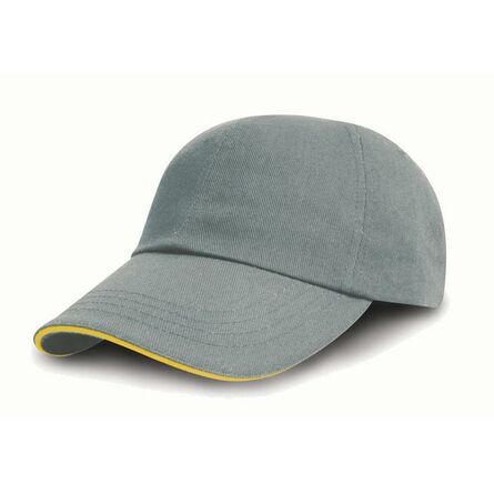 Result Printer Embroiderers Cap, Heather Grey, ONE, Result Headwear