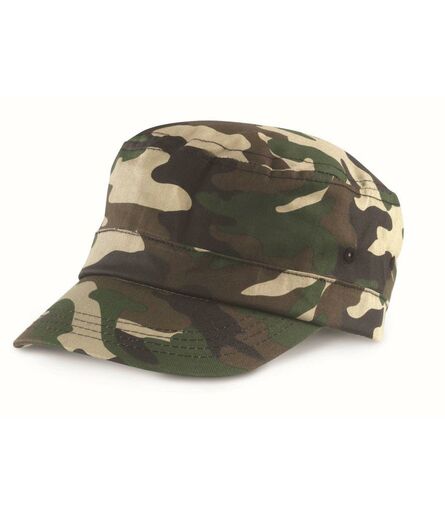 Result Urban Camo Cap, Olive Green, ONE, Result Headwear