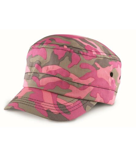 Result Urban Camo Cap, Pink, ONE, Result Headwear