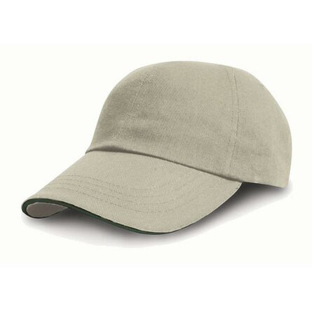 Result Heavy Cotton Drill Pro-Style Cap, Putty, ONE, Result Headwear
