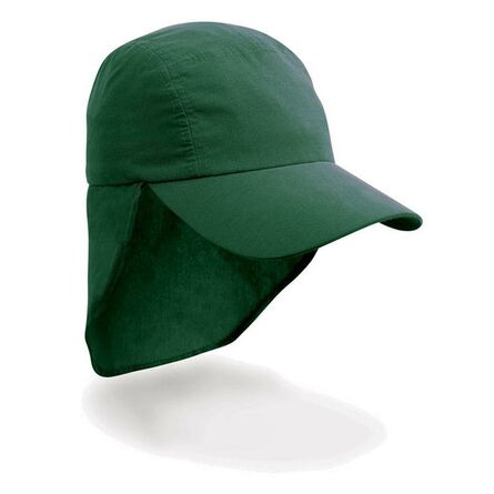 Result Kids Legionnaires Cap, Bottle Green, ONE, Result Headwear