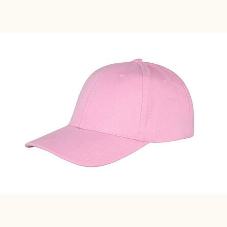 Result Memphis Brushed Cotton Cap, Pink, ONE, Result Headwear