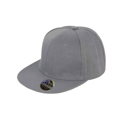 Result Original Bronx Snapback Cap, Heather Grey, ONE, Result Headwear