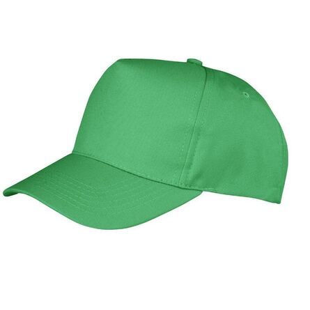 Result Boston 5 Panel Printers Cap, Apple Green, ONE, Result Headwear