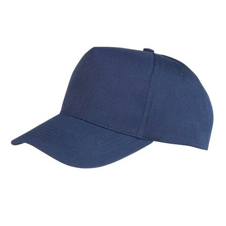 Result Boston 5 Panel Printers Cap, Navy, ONE, Result Headwear