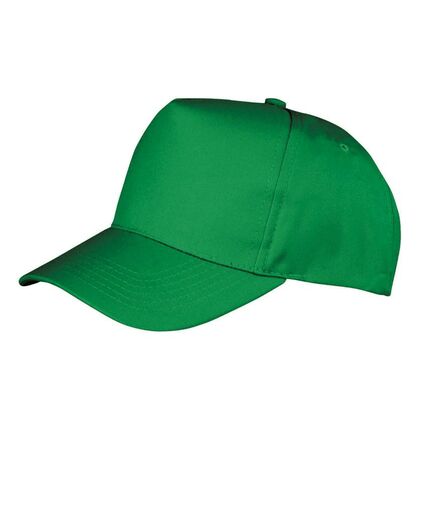 Result Kids Boston 5 Panel Printers Cap, Kelly Green, ONE, Result Headwear