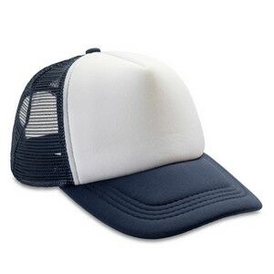 Result Core 1/2 Mesh Truckers Cap, Navy/White, ONE, Result Headwear