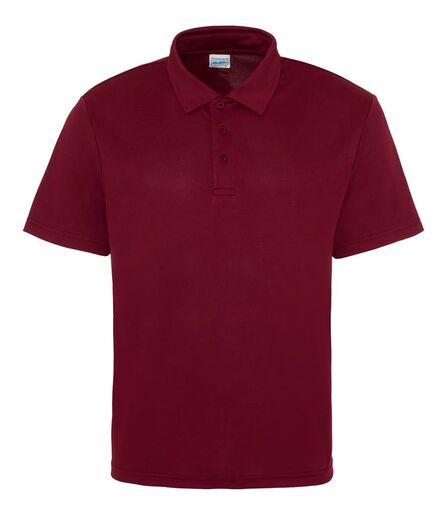 AWDis Cool Polo Shirt, Burgundy, 3XL, Just Cool