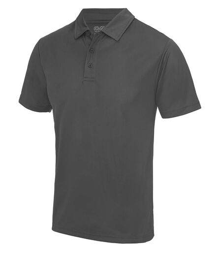 AWDis Cool Polo Shirt, Charcoal, 3XL, Just Cool