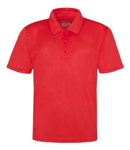 AWDis Cool Polo Shirt, Fire Red, 3XL, Just Cool