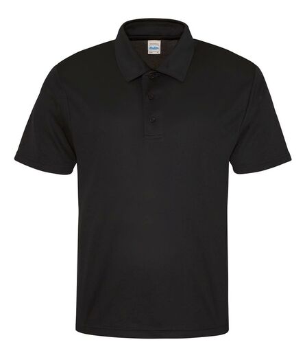 AWDis Cool Polo Shirt, Jet Black, 3XL, Just Cool