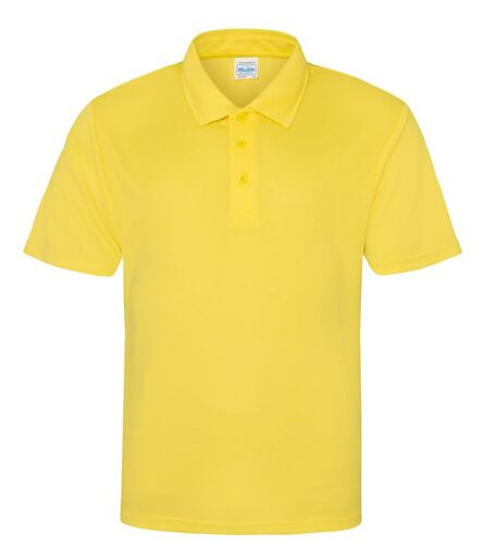 AWDis Cool Polo Shirt, Sun Yellow, 3XL, Just Cool