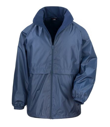 Micro Fleece Lined Jacket, Navy, 3XL, Result Core