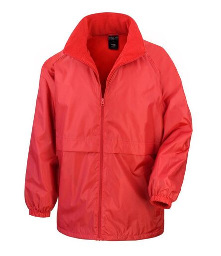 Micro Fleece Lined Jacket, Red, 3XL, Result Core