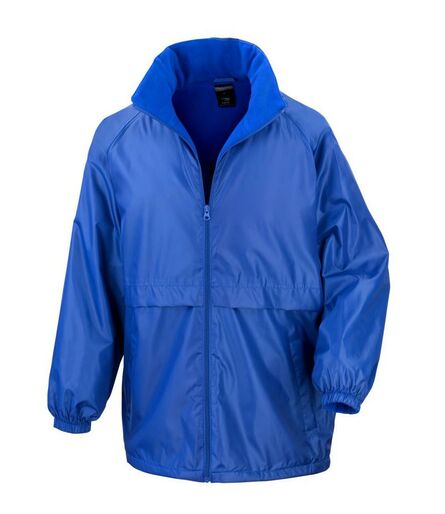 Micro Fleece Lined Jacket, Royal Blue, 3XL, Result Core