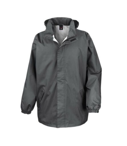Midweight Jacket, Steel Grey, 3XL, Result Core