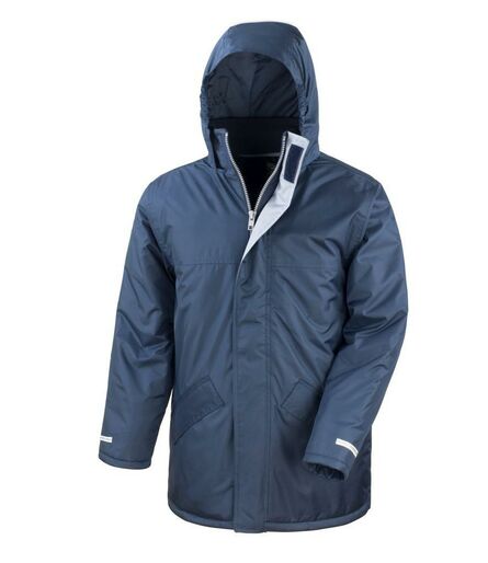 Winter Parka Jacket, Navy, 3XL, Result Core
