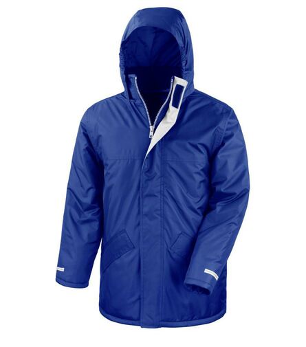 Winter Parka Jacket, Royal Blue, 3XL, Result Core