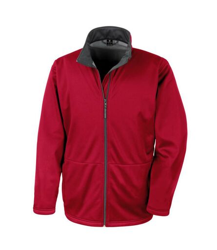 Soft Shell Jacket, Red, 3XL, Result Core