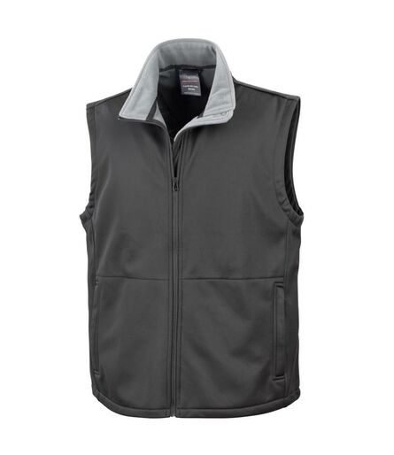 Soft Shell Bodywarmer, Black, 3XL, Result Core