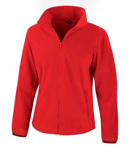 Ladied Outdoor Fleece, Flame Red, L/14, Result Core