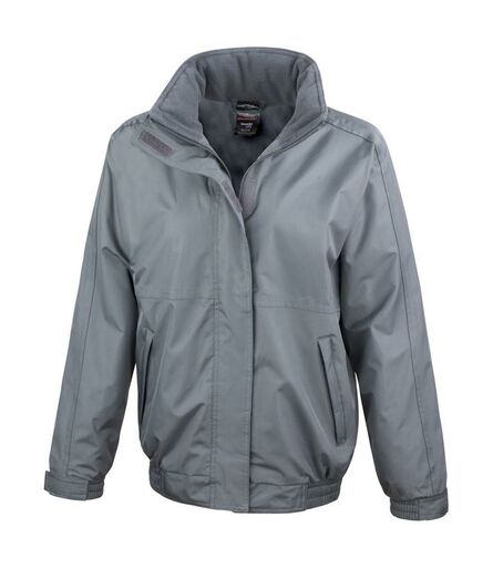 Ladies Channel Jacket, Grey, L/14, Result Core
