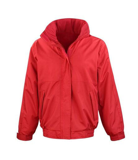Ladies Channel Jacket, Red, L/14, Result Core