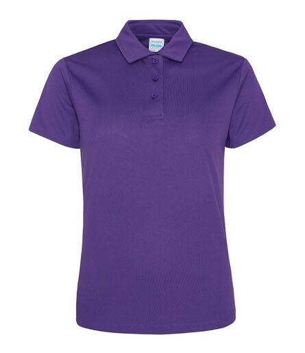 AWDis Ladies Cool Polo Shirt, Purple, L, Just Cool